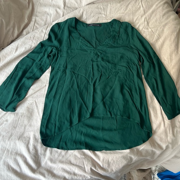 Zara Tops - Zara green blouse